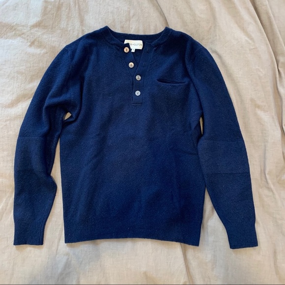 Jacob Holston Luxury Wool Cashmere Winter Sweater - Picture 1 of 6